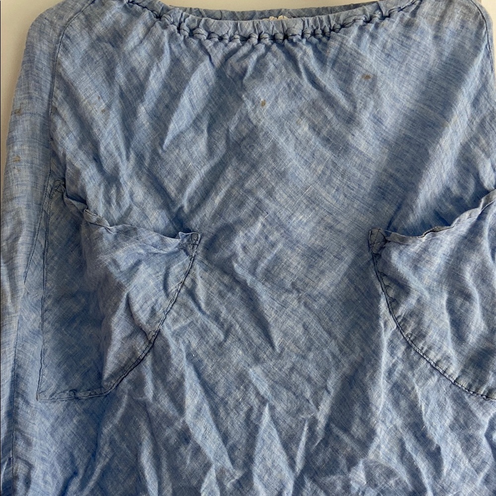 Handmade linen idunn skirt.